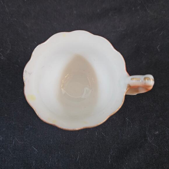 Empress Hand Painted Mini Tea Cup and Saucer Dragon Design Made in Japan - Picture 5 of 12